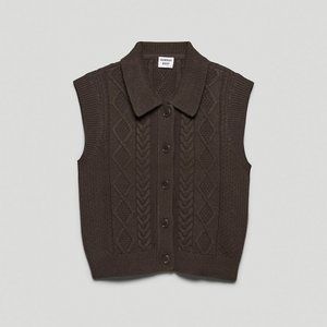Aritzia Sunday Best Sweater Vest XS
